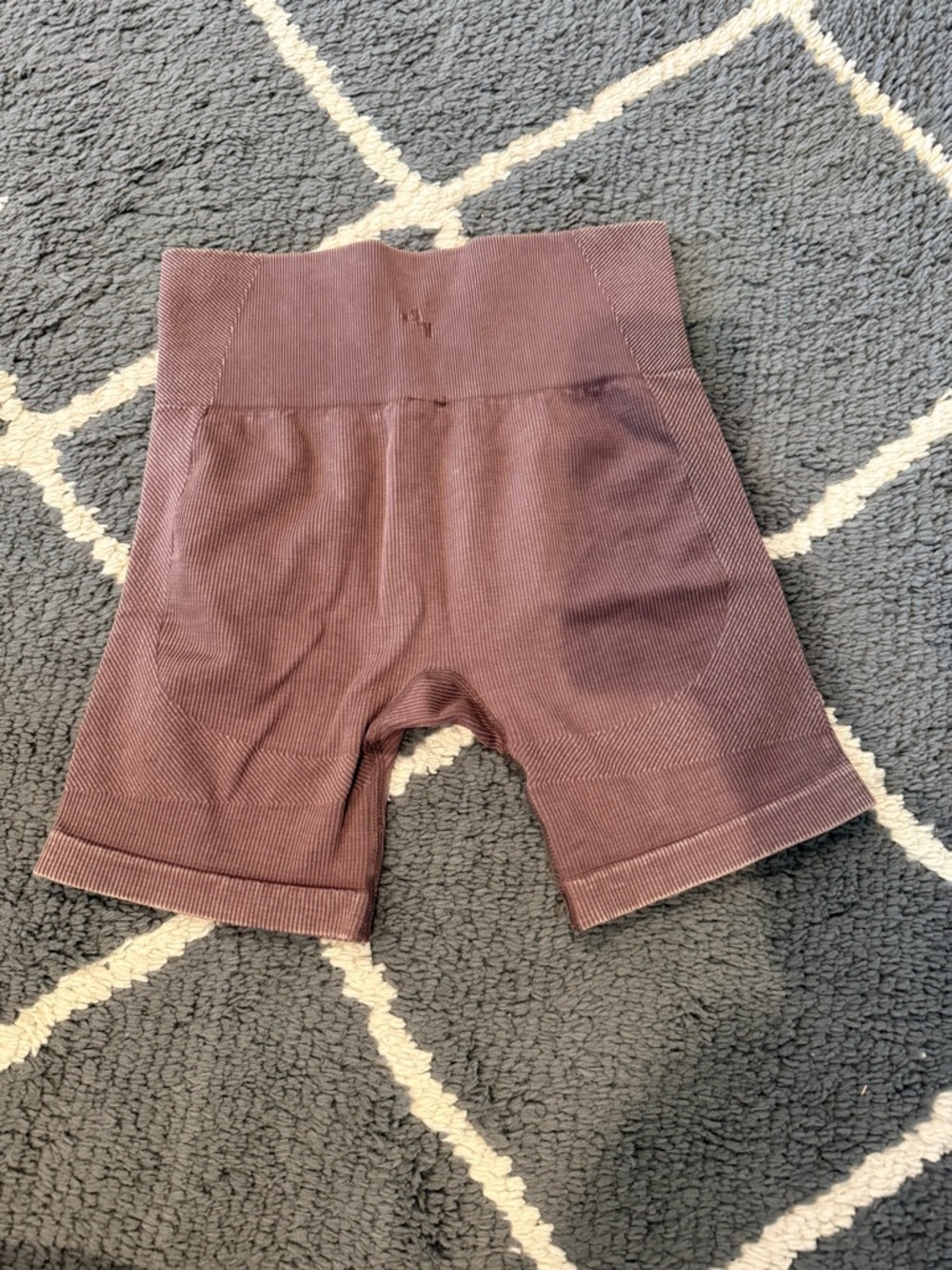 JoyLab Seamless Ribbed Spandex Shorts - Picture 2 of 5